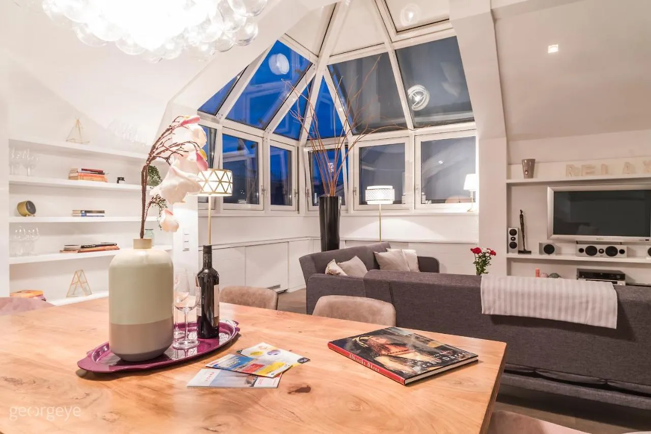 Rooftop Suite Börse by ichbucheAT Wien Lägenhet